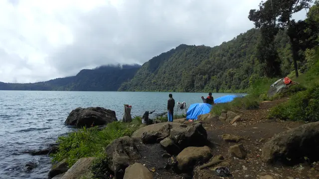 Pemandangan Danau Gunung Tujuh di Sumatra. (Dok: Gunung Bagging)