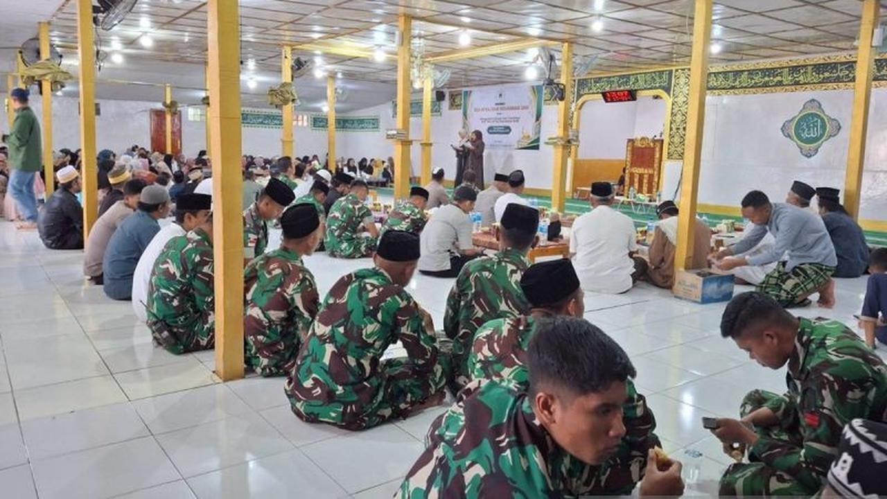 Satgas Yonif 511/DY Gelar Peringatan Isra Mikraj di Tolikara, Pererat Silaturahmi
