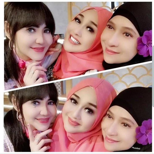 Reuni Tiga Dara beranggotakan Ita Purnamasari, Paramitha Rusady dan Sylvana Herman (Foto: Instagram @itadyahpurnamasari dan tangkapan layar YouTube)