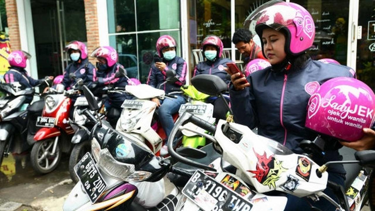 Kini muncul 'LadyJek', aplikasi ojek online khusus wanita