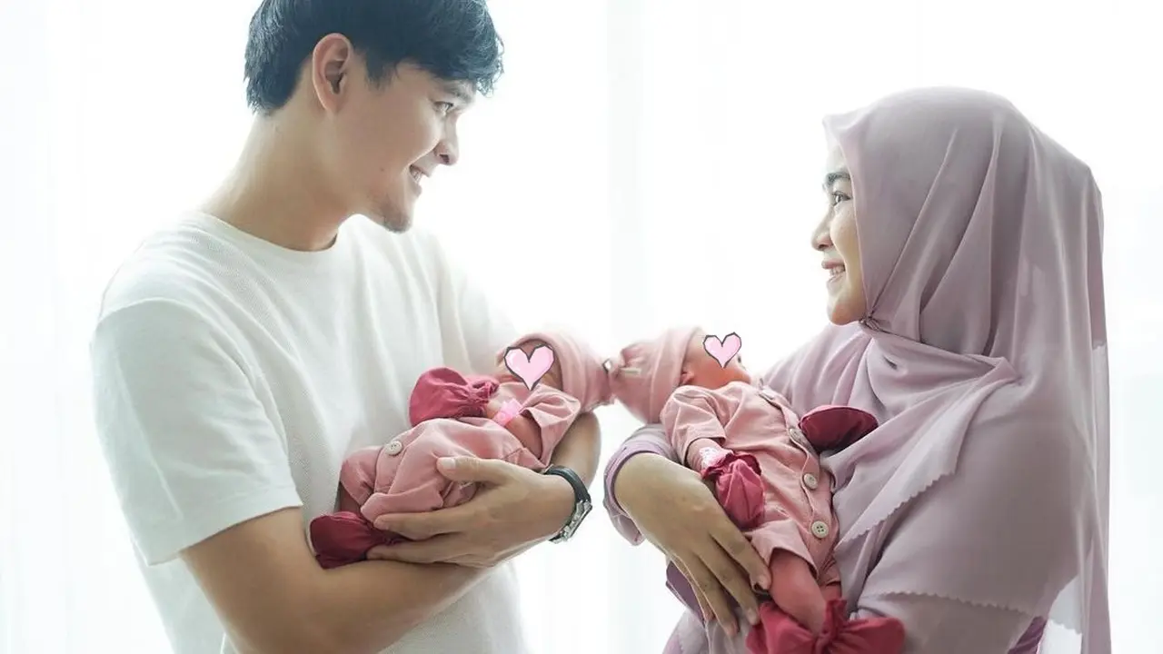 6 Potret Anisa Rahma Peluk Buah Hati, Ungkap Nama Lengkap Anak Kembarnya