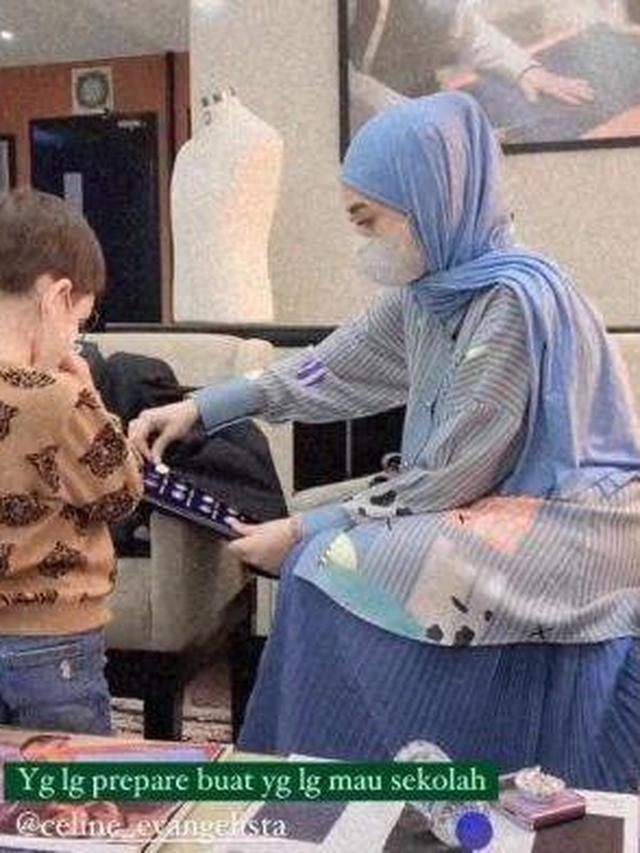 6 Momen Ulang Tahun Celine Evangelista Ke-30, Bareng Anak Yatim dan Pakai Hijab