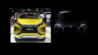 Perbandingan XM Concept dan teaser Small MPV Mitsubishi.
