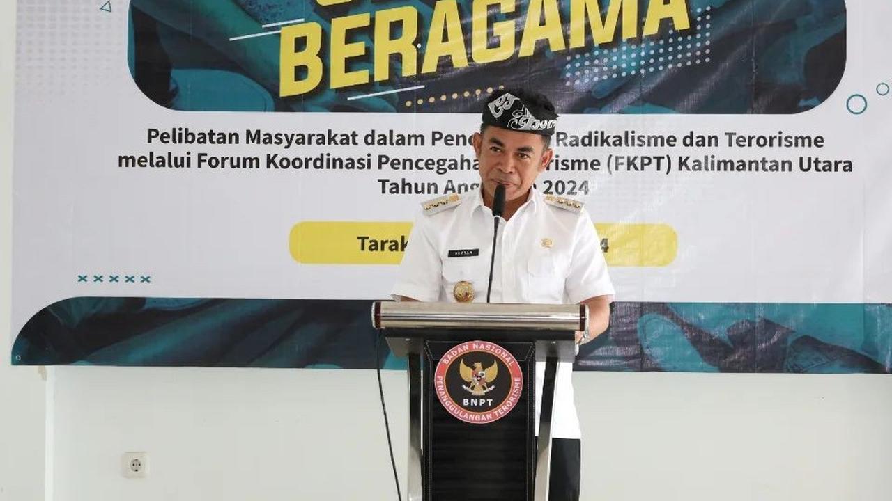Pj Wali Kota Tarakan: Perlu Kolaborasi Memberantas Paham Radikalisme dan Terorisme