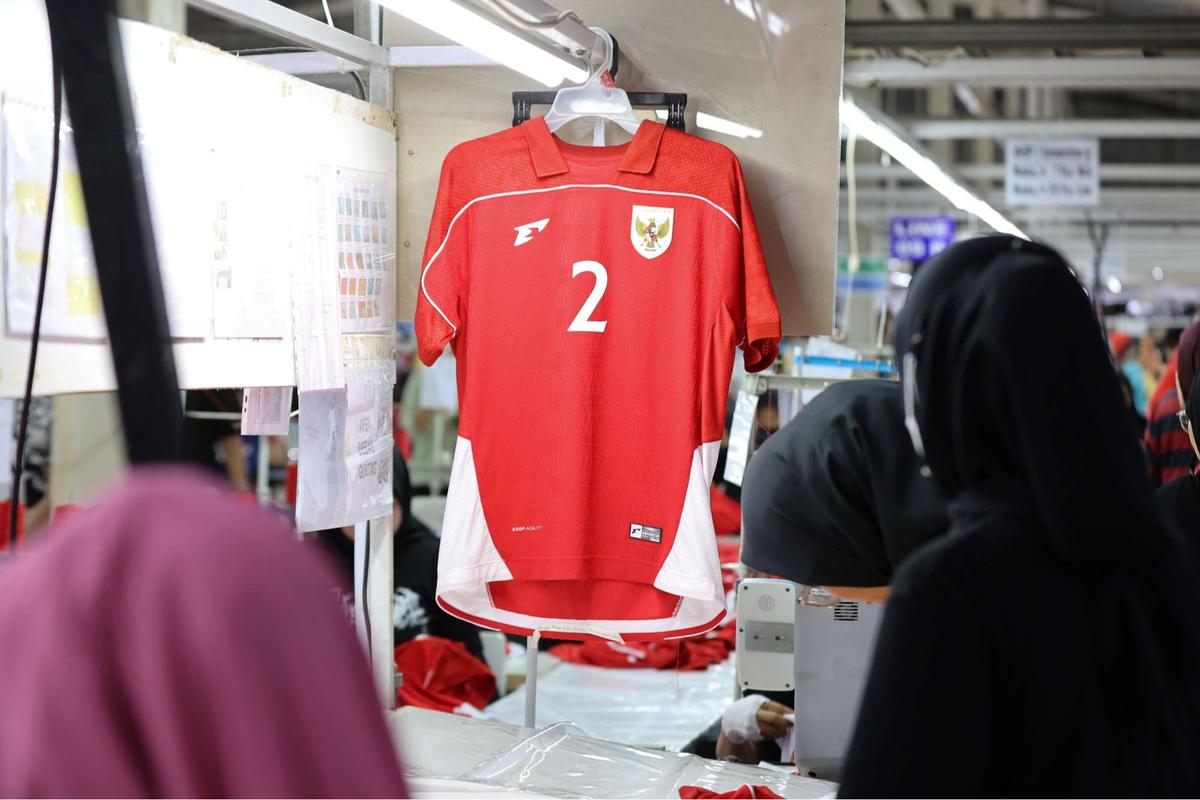 Pembuatan Jersey Timnas Indonesia