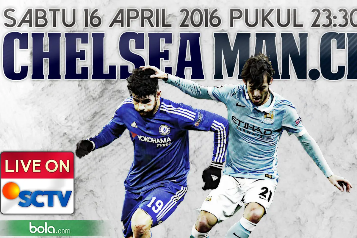 Chelsea vs Manchester City (Bola.com/Samsul Hadi)