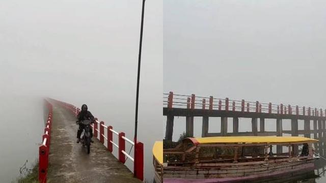 Viral Penampakan Jembatan Situ Cileunca, Bak Jalan Menuju Isekai