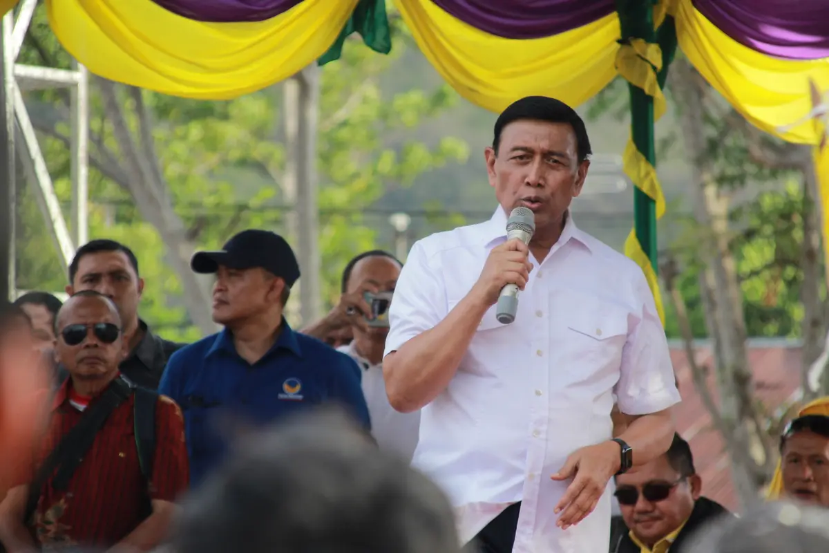 Wiranto Pimpin Kampanye Perdana Jokowi - Amin di Gorontalo