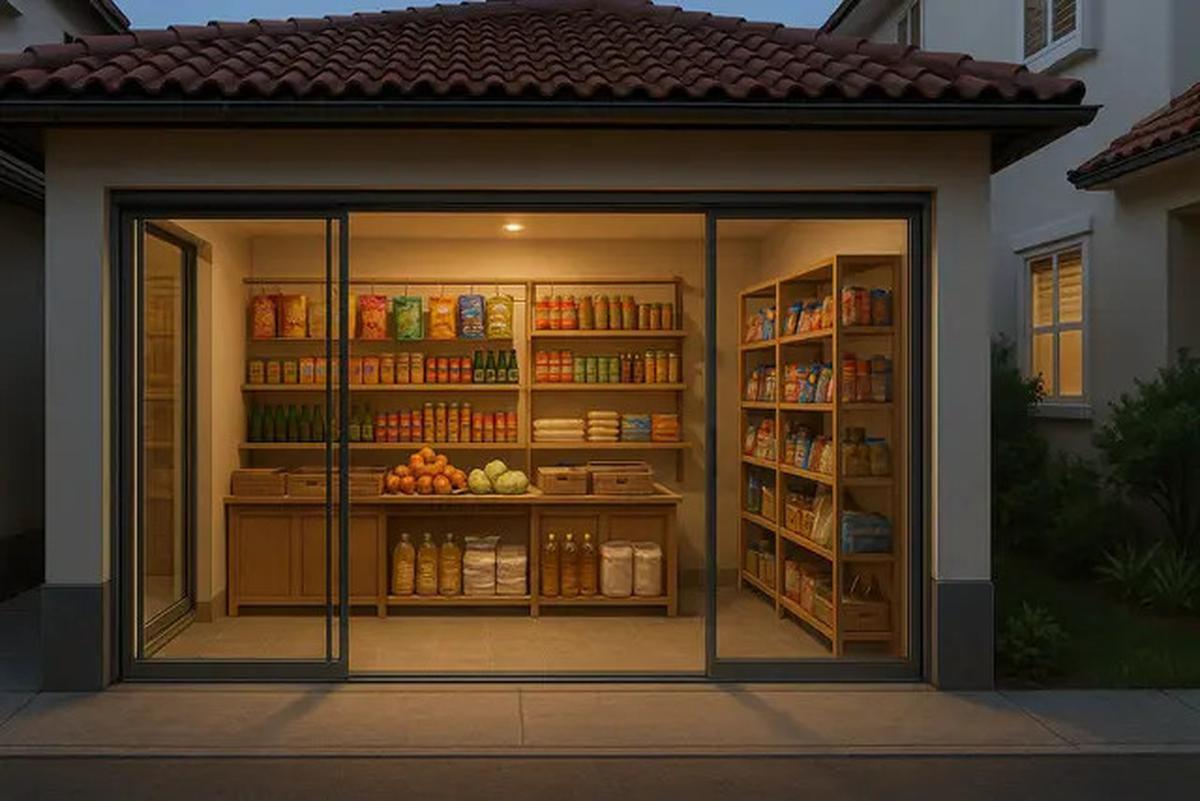 8 Desain Warung Sembako di Garasi Rumah, Ini Model yang Simpel tapi Jadi Magnet Rezeki