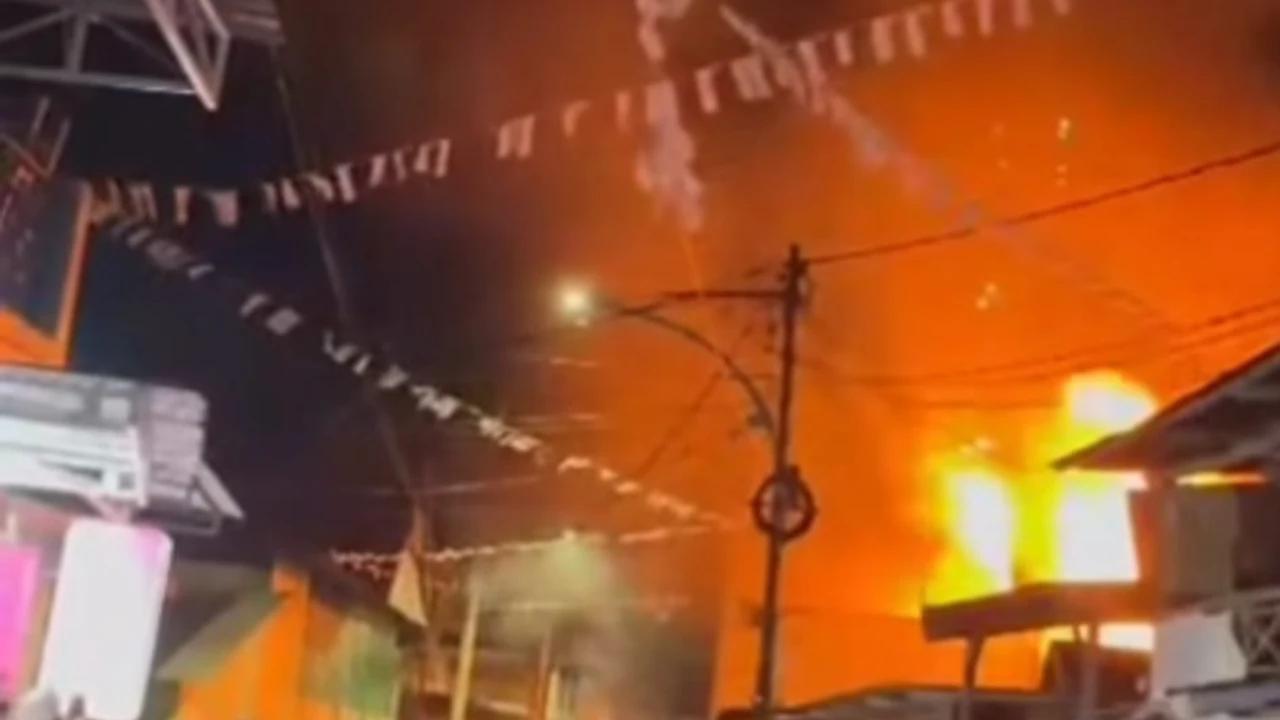 Sepeda Listrik Meledak Bakar Rumah Warga di Bissapu Bantaeng, 3 Orang Tewas