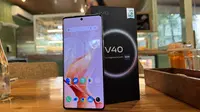 Vivo V40. (Liputan6.com/ Yuslianson)