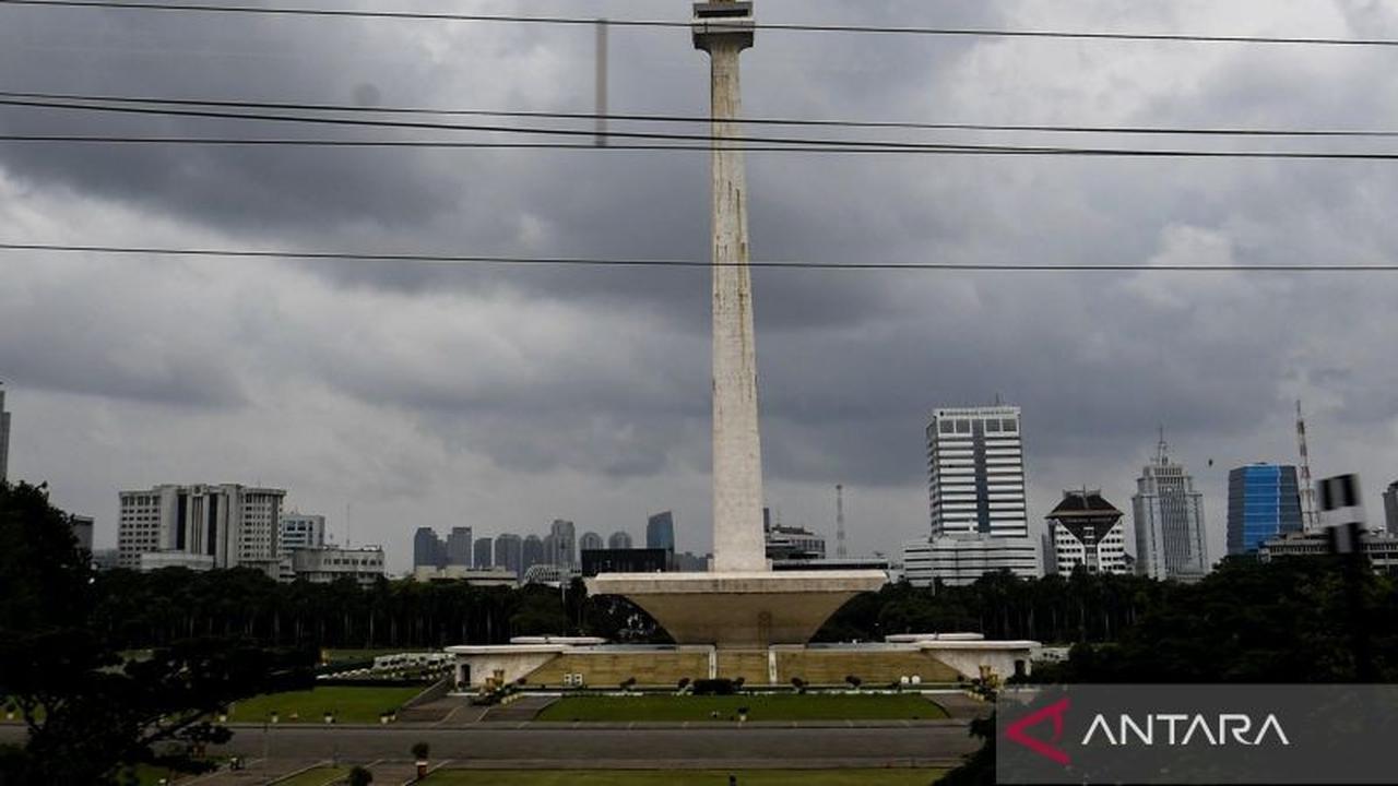 Prakiraan Cuaca Jakarta: BMKG Prediksi Hujan di Jakbar dan Jaksel Sepanjang Hari Senin