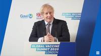 PM Inggris Boris Johnson membuka GAVI Summit 2020 (GAVI Summit 2020)
