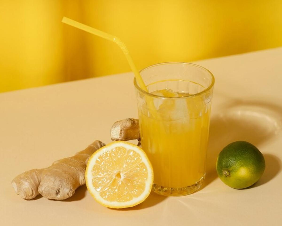 Wedang Jahe dan Lemon