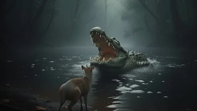 Cerita Kancil dan Buaya