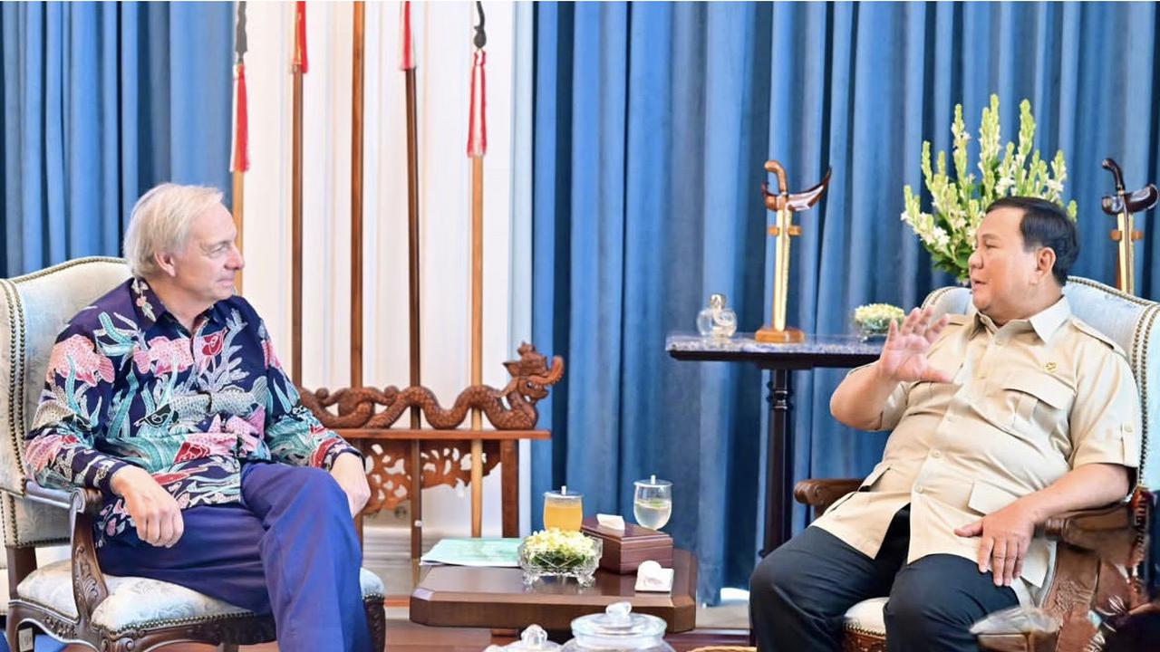 Prabowo Bertemu Ray Dalio, Bahas Prospek Ekonomi dan Danantara