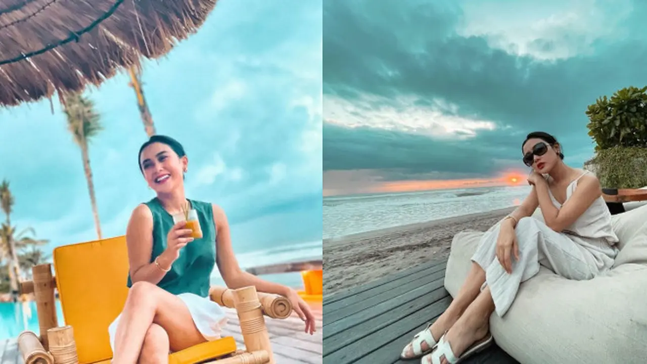 Momen Cita Citata Liburan di Pulau Dewata, Menginap di Hotel Mewah