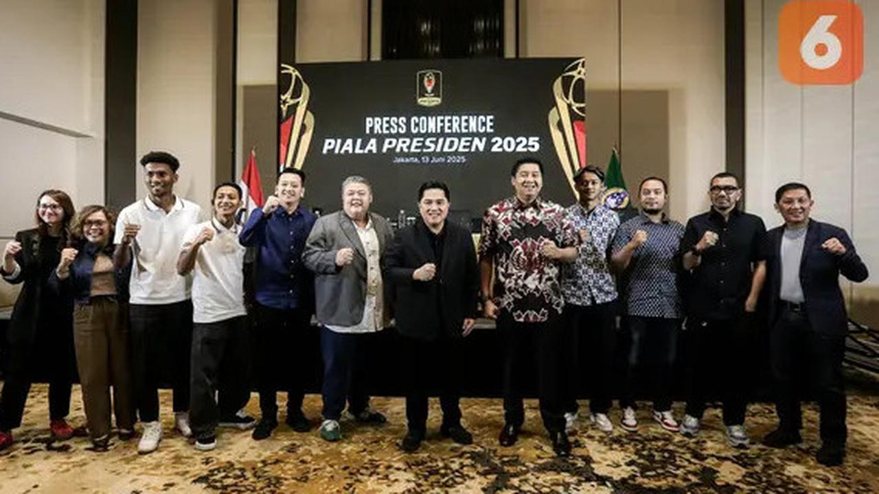Pembagian Grup dan Jadwal Piala Presiden 2025
