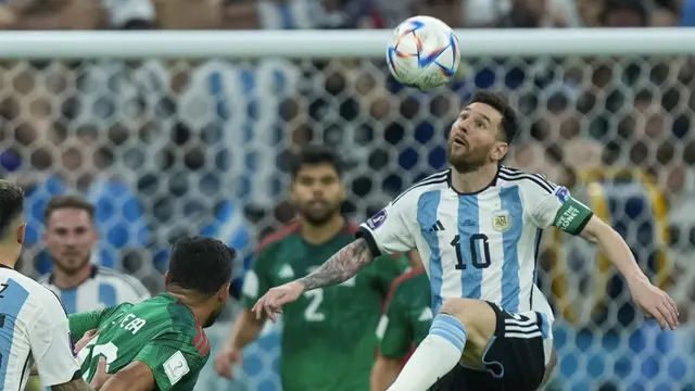 Timnas Argentina vs Timnas Meksiko Grup C Piala Dunia 2022