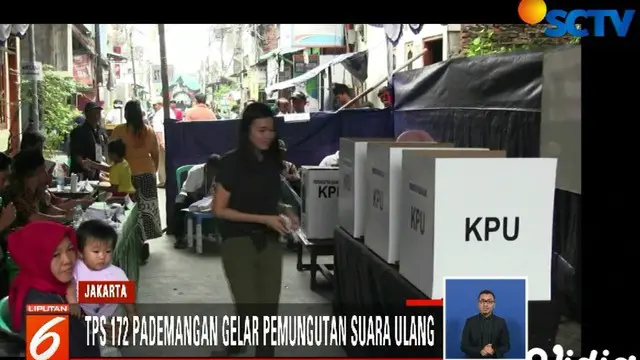 Di TPS ini, 17 April lalu ada pelanggaran.