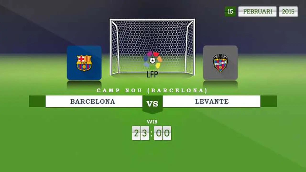 Barcelona vs Levante