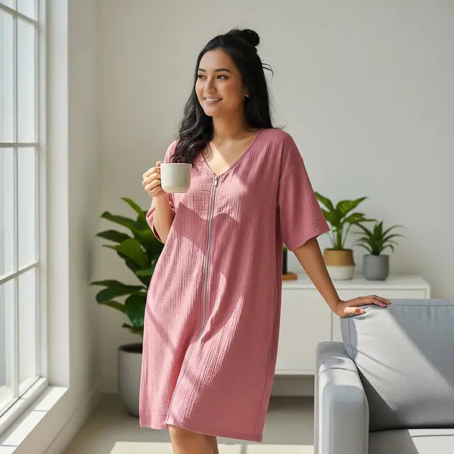 Model Daster Resleting Depan Motif Kekinian