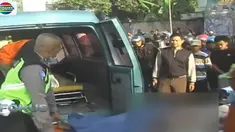 Sopir truk mengaku tidak mengetahui jika mobil yang dikendarainya menyenggol sepeda motor.