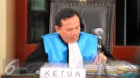 Pengadilan Tinggi Tata Usaha (PTUN) Jakarta Timur memenangkan gugatan PSSI atas Surat Keputusan (SK) Kementerian Pemuda dan Olahraga yang memberikan sanksi administratif terhadap PSSI, Jakarta, Selasa (14/7/2015). (Liputan6.com/Yoppy Renato)