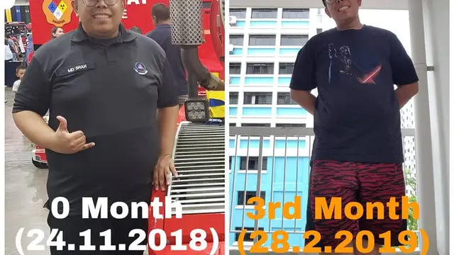 Cowok Ini Turunkan Berat Badan 41 Kg, Transformasinya Bikin Takjub