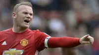 Gol terakhir Wayne Rooney dalam Derbi Manchester terjadi pada musim 2013/2014 tepatnya pada pekan ke-5 Liga Inggris, 22 September 2013. Saat itu MU yang bertandang ke markas Manchester City harus menyerah 1-4, dan Wayne Rooney mencetak satu-satunya gol bagi Setan Merah pada menit ke-87 saat MU telah ketinggalan empat gol. (AFP/Oli Scarff)