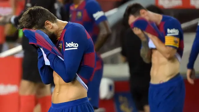 Performa Jelek, Barcelona Dipermalukan Sepuluh Pemain Osasuna