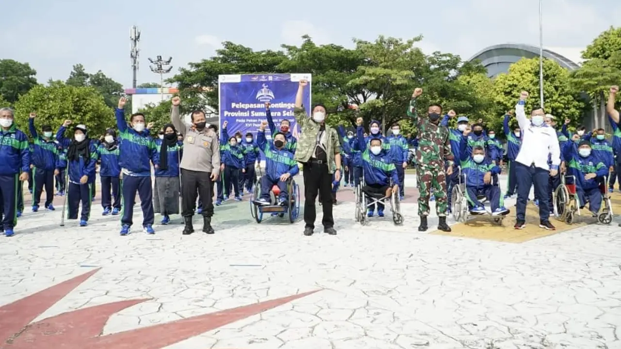 Atlet Paralympic Sumsel Target Raih 28 Medali Emas di Peparnas XVI Papua