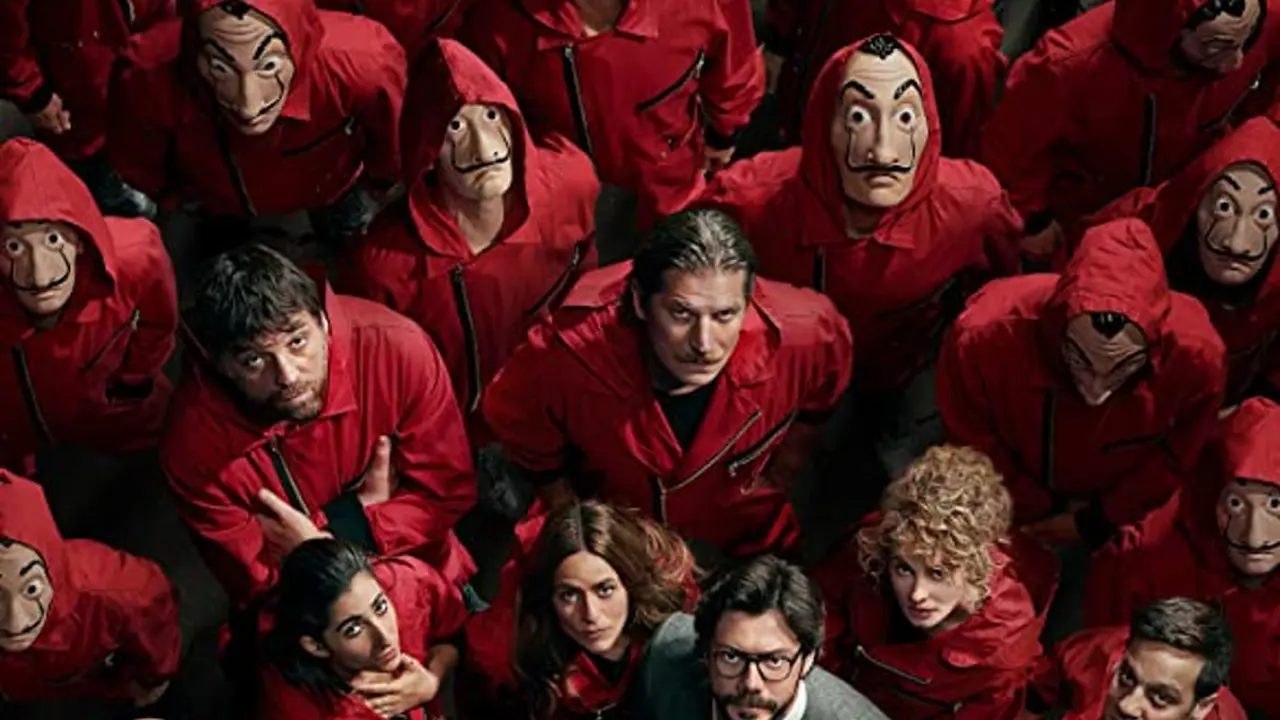 Poster serial Money Heist. (Foto: IMDb/ Netflix)