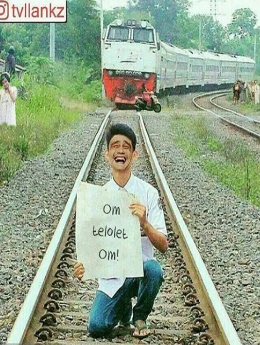 Salah minta kayaknya nih orang. (Sidomi.com)