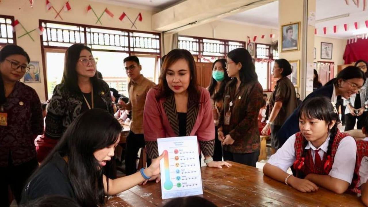 Puluhan Siswa SD di Denpasar Dapat Terapi Pemulihan Pascabanjir, Siapa Saja yang Terlibat?