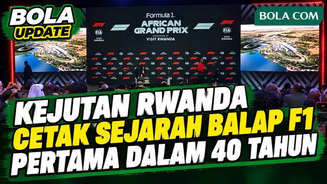 Kejutan Rwanda! Cetak Sejarah Gelar Balap F1 Pertama di Afrika Dalam 40 Tahun, ini Faktanya