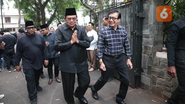 Sejumlah Tokoh Melayat ke Rumah Duka Guruh Soekarnoputra