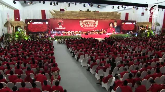 Rapat Tiga Pilar PDIP Tingkat Nasional