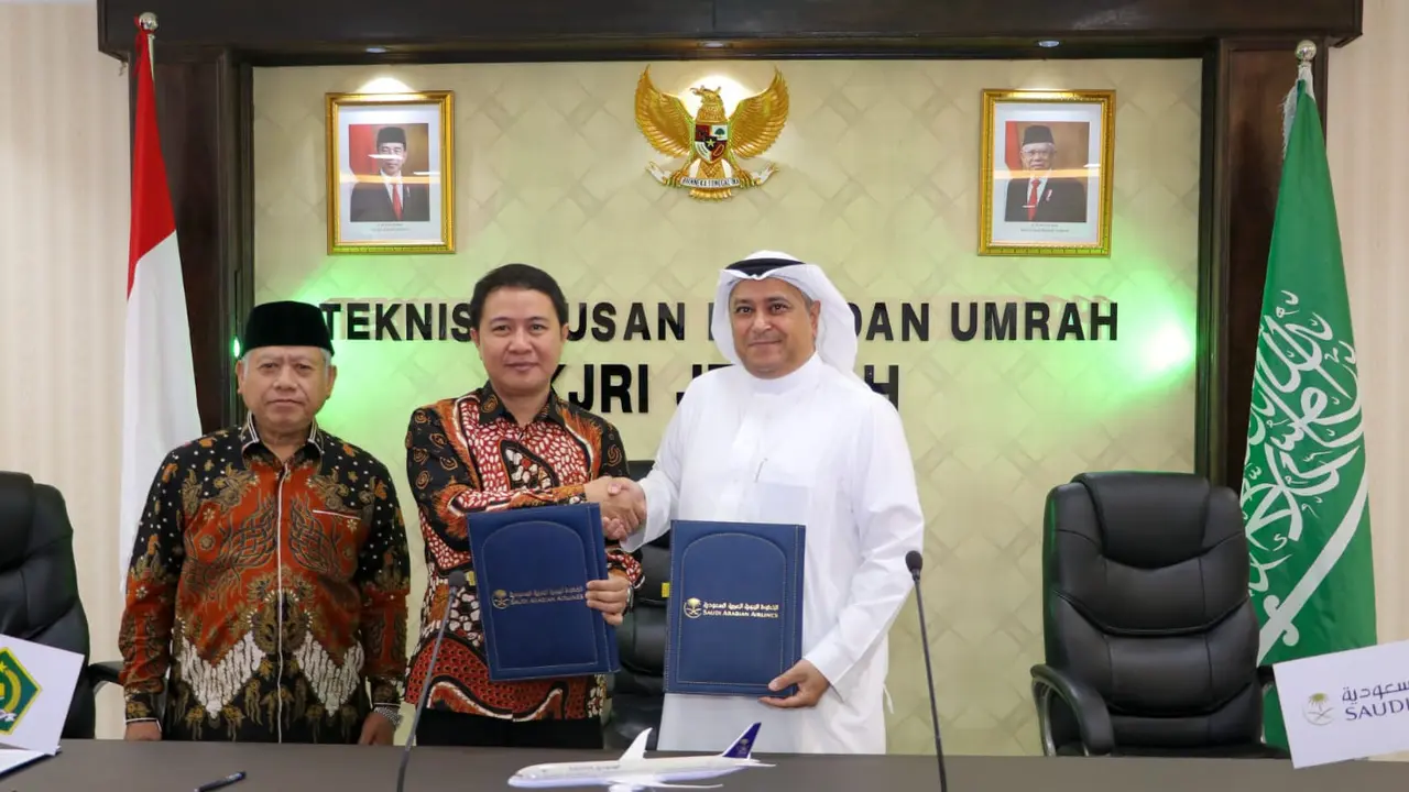 101.809 Jemaah Asal Indonesia Akan Diangkut Saudia Airlines pada Musim Haji 2023