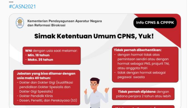 Begini Cara Mudah Cek Hasil Seleksi Administrasi CPNS 2021 ...