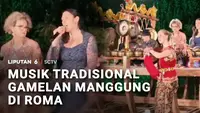 Warga Asing Tampil Memainkan Gamelan dalam Pertunjukan di Roma