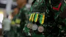  Kontingen Petembak TNI AD meraih 30 medali emas di Australia Army Skill at Arms Meeting (AASAM) 2015, Jakarta, Jumat (29/5/2015). (Liputan6.com/Faizal Fanani)