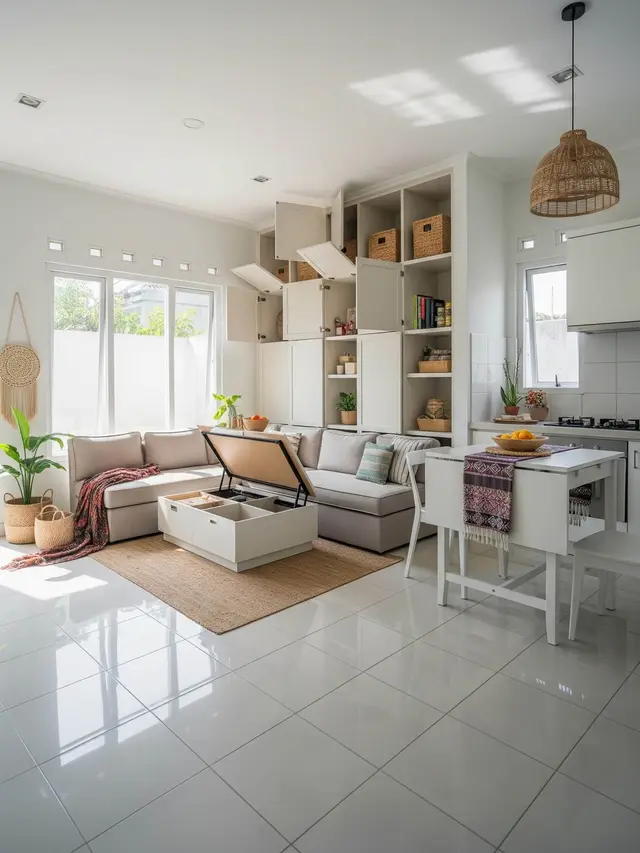 Desain Rumah Sederhana yang Mudah Dipel dan Tidak Cepat Kotor