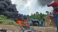 Gudang BBM Ilegal di Bandar Lampung Terbakar, Warga Sempat Panik Berhamburan