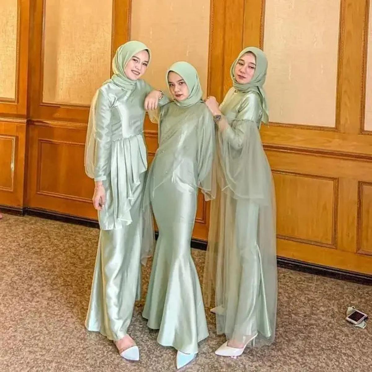 Inspirasi Baju Bridesmaid Hijab yang Elegan dan Kekinian untuk Pernikahan 2024