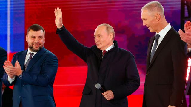 Rusia Resmi Caplok 4 Wilayah Ukraina