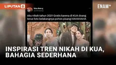 Nikah di Kantor Urusan Agama (KUA) jadi perbincangan warganet akhir-akhir ini. Berawal dari utas seorang warganet @odongpejjj di twitter. Ia membagikan momen bahagianya menikah dengan sang istri di KUA secara gratis 2021 lalu.