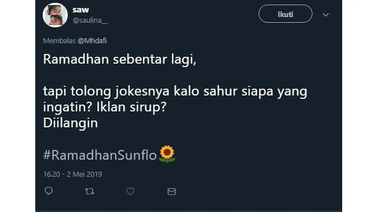 6 Curhatan Netizen Soal Jokes Saat Bulan Ramadan Ini Kocak Banget Hot