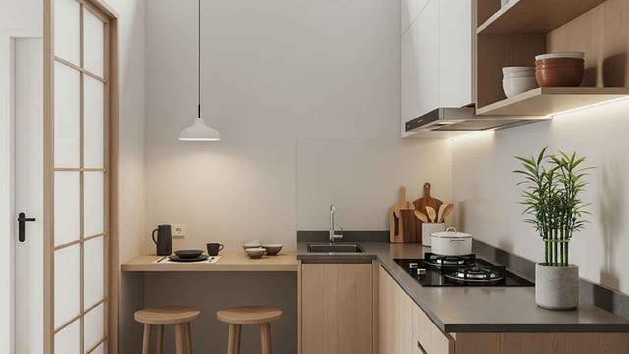 9 Desain Dapur Ala Jepang Minimalis Ukuran 2x2 Meter, Estetis dengan Budget Terjangkau