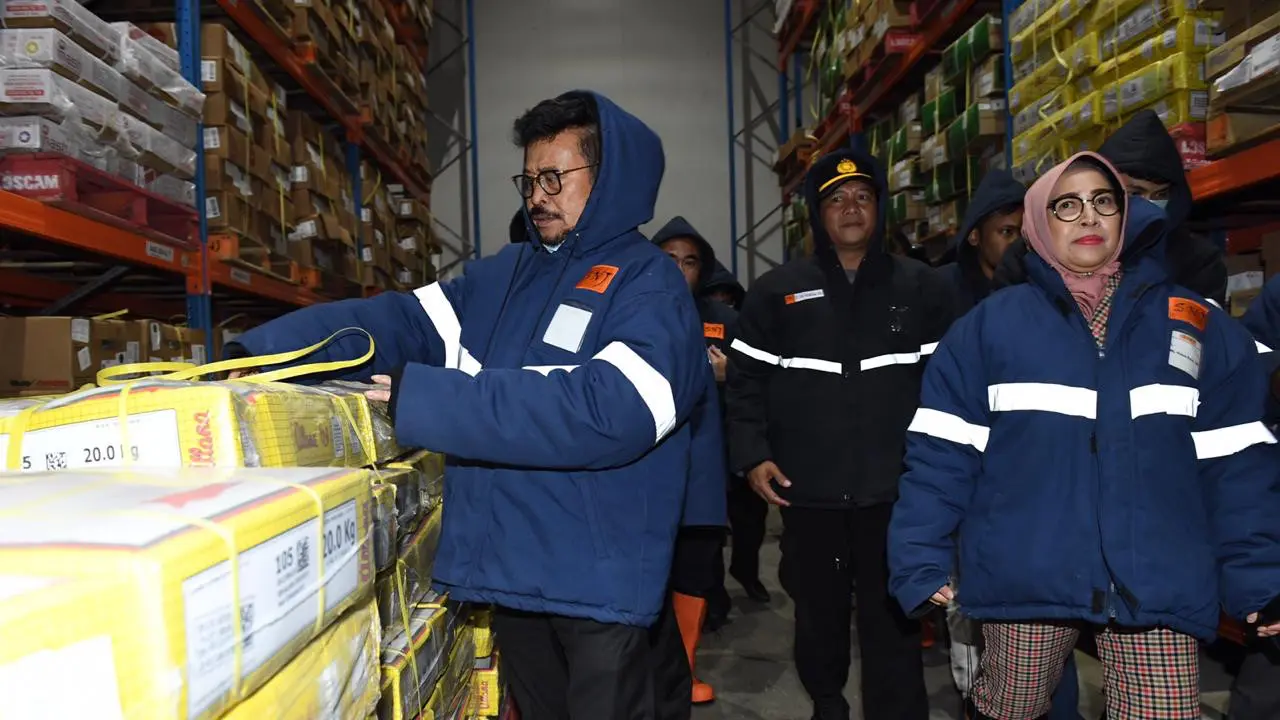 Mentan SYL Sidak, Pastikan Pasokan Daging Aman